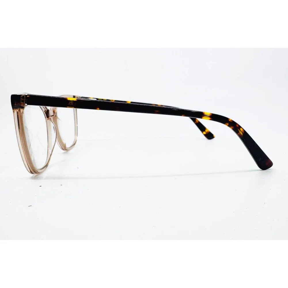 Mv Teng Eyeglass Frames Womens Pink Tortoise Cat Eye 52-19-140